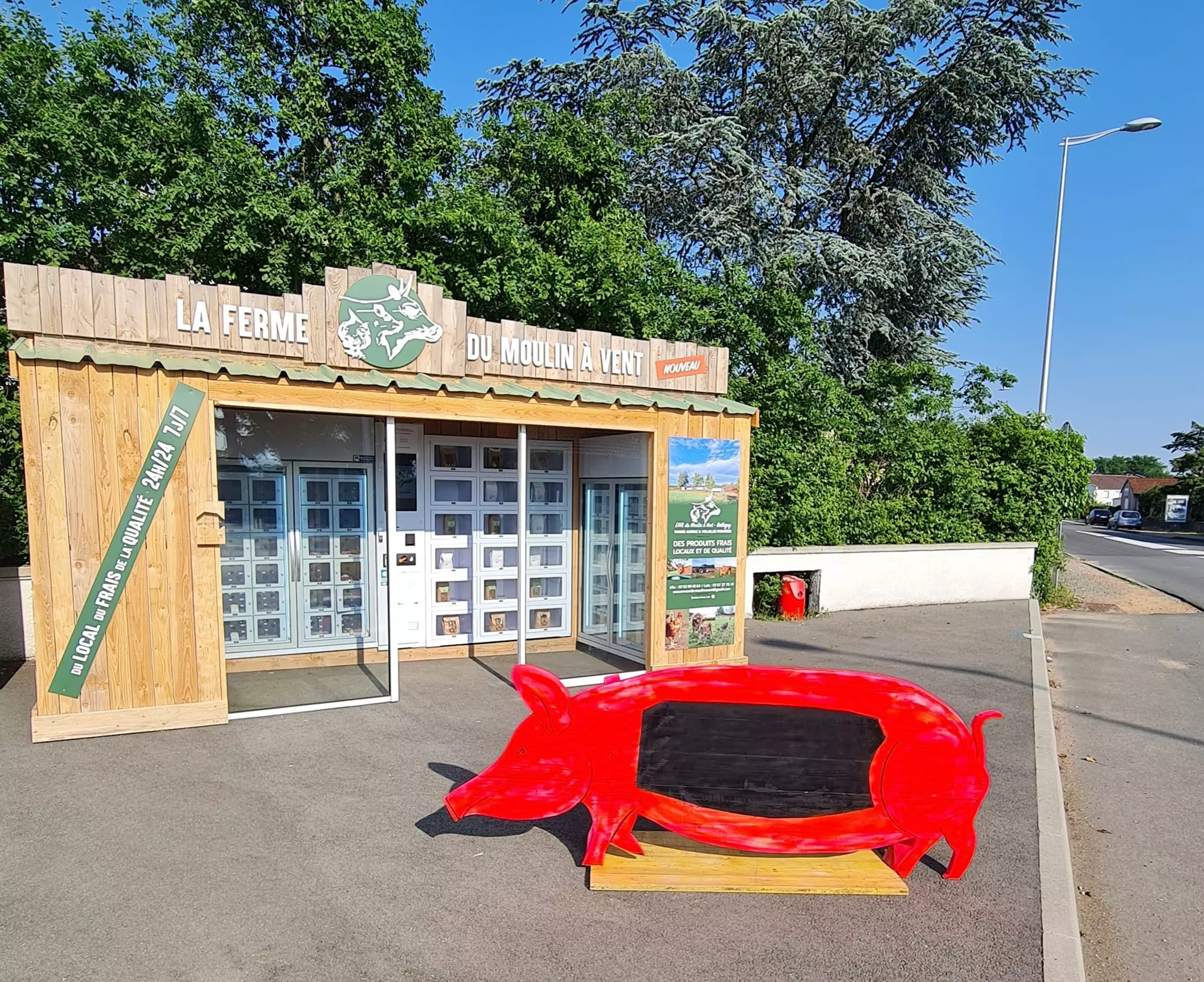La Ferme du Moulin à Vent — Fattoria, Balbigny