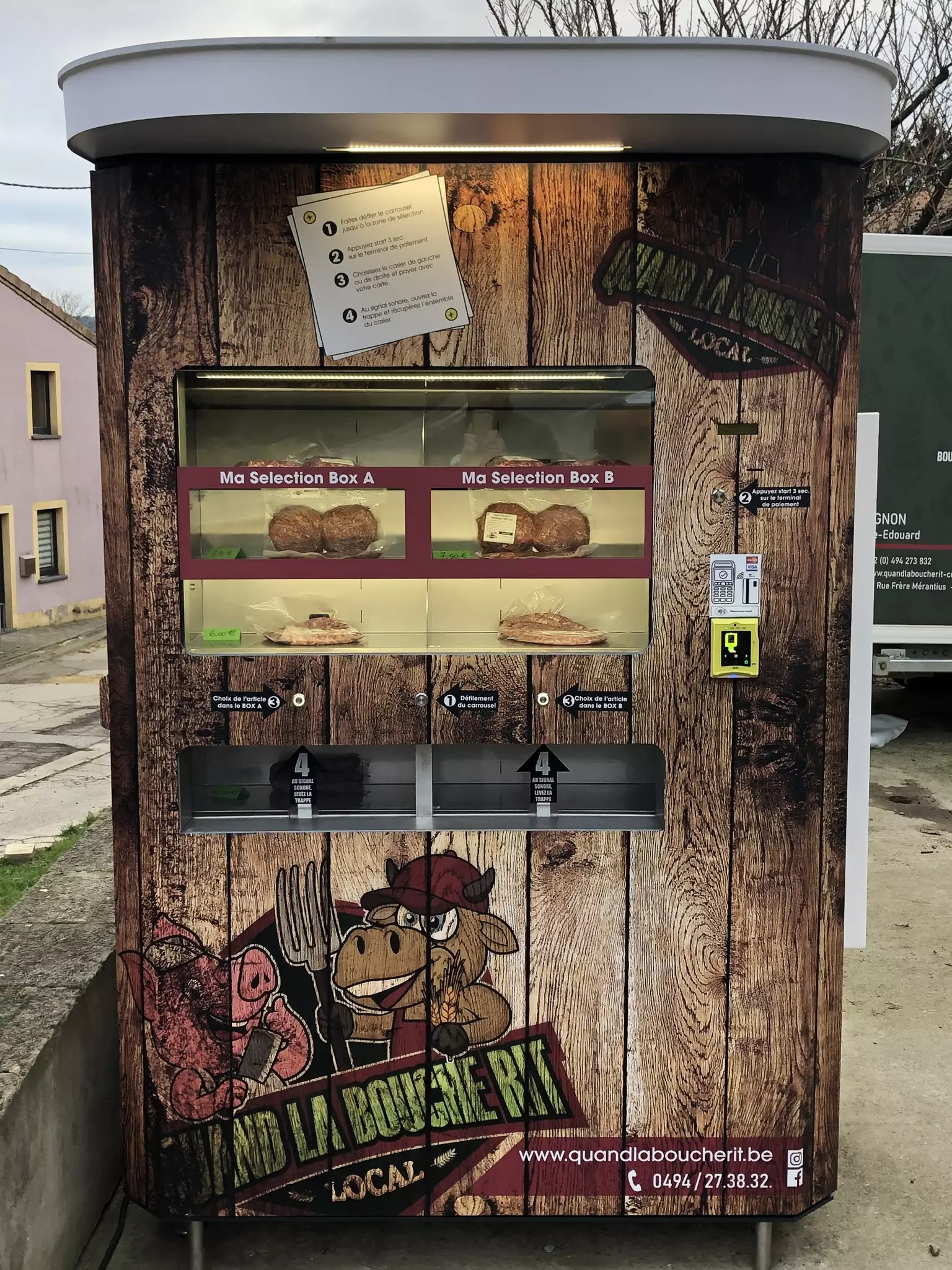 Quand la Bouche rit — Carnicería, Virton