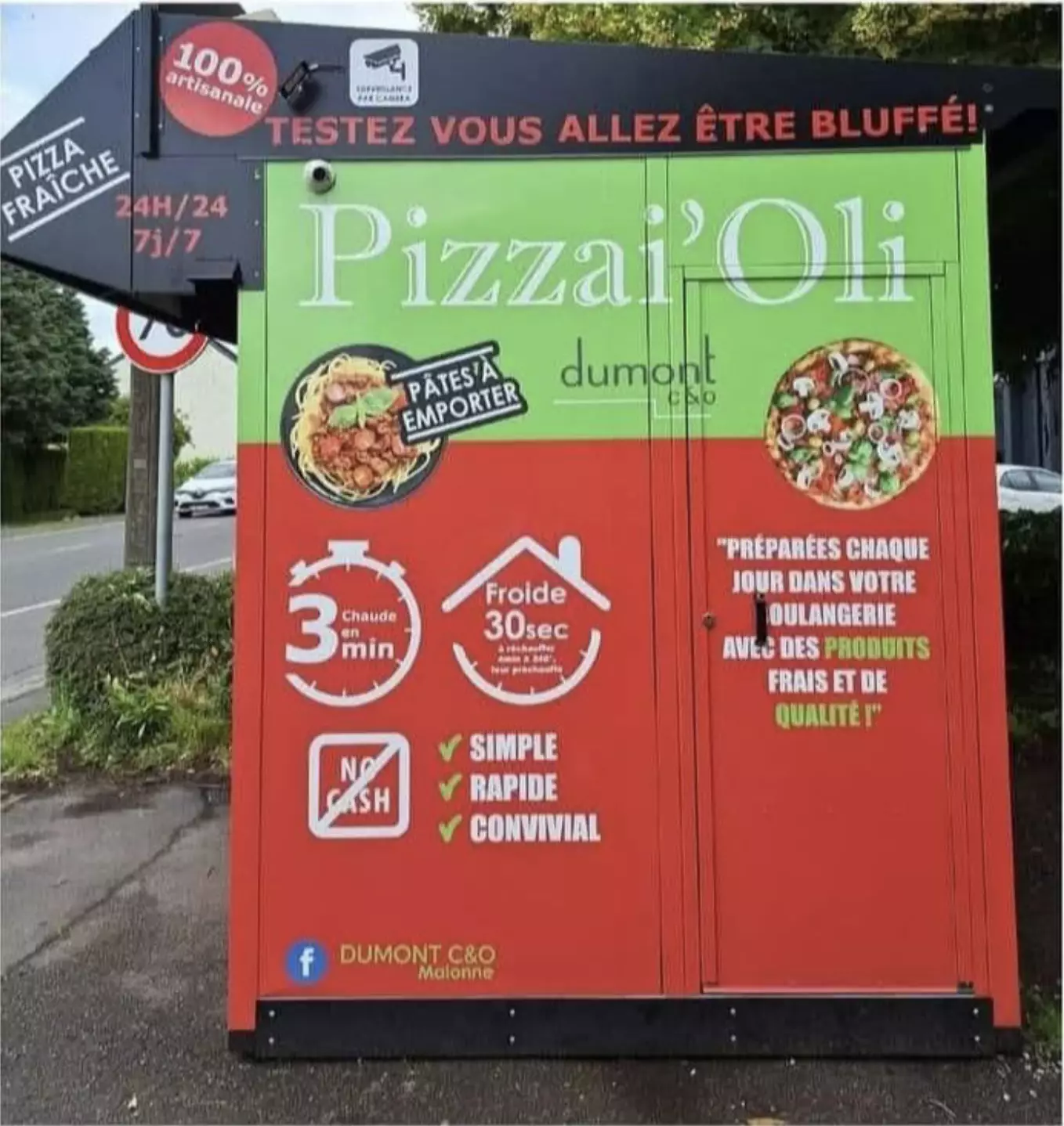 Pizzai'oli — Pizza, Profondeville