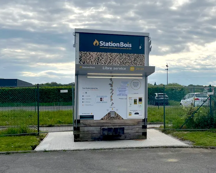 Station bois — Energía, Thuin