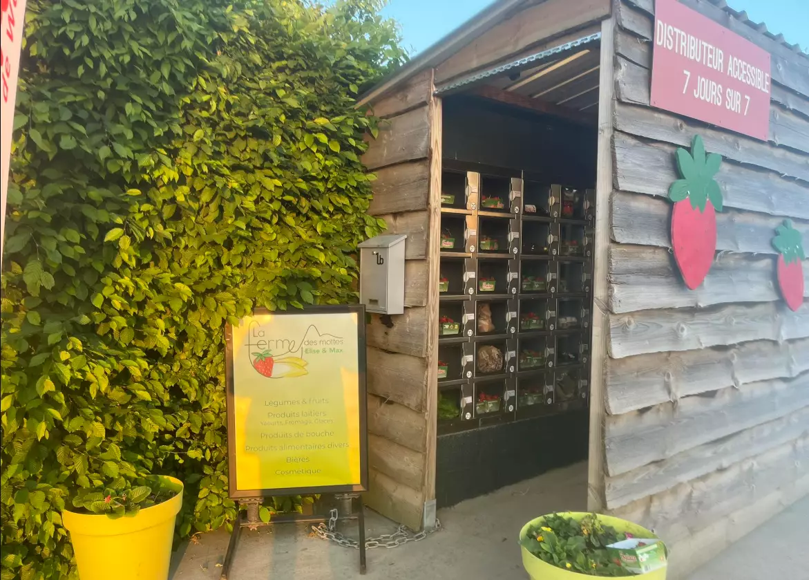 La ferme des Mottes — Granja, Maubray