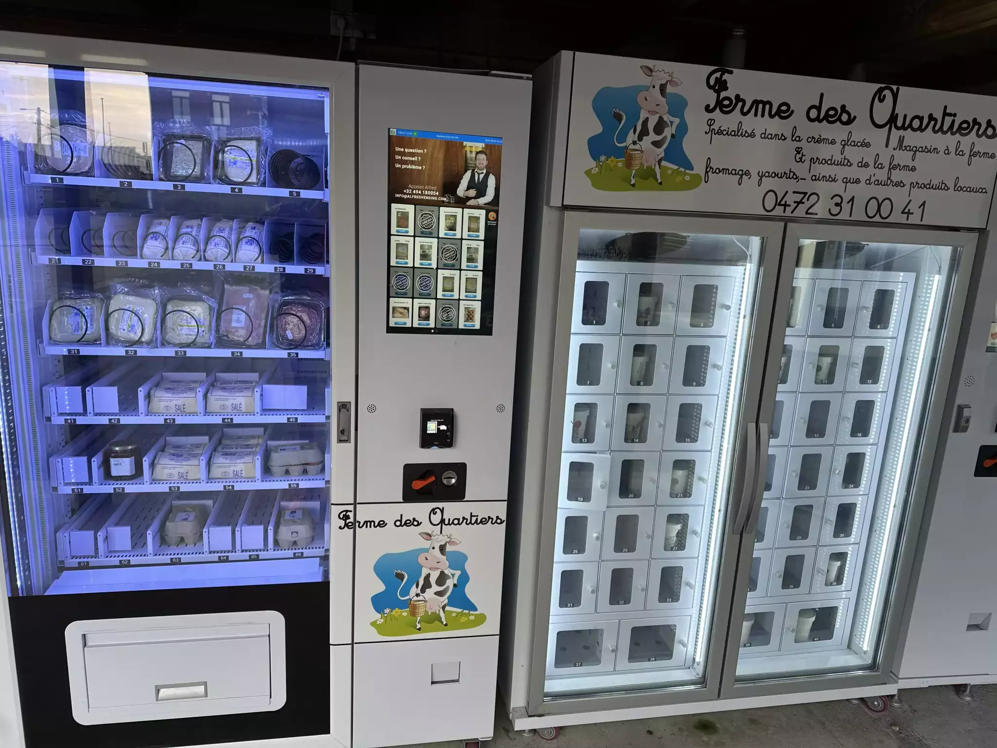 Ferme des Quartiers — Helado, Erquelinnes
